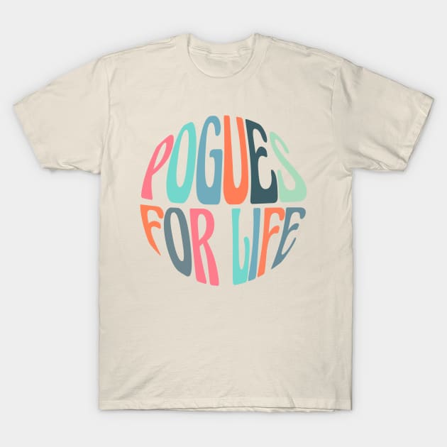 (obx) pogues for life groovy retro LIGHT T-Shirt by acatalepsys 